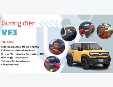 GƯƠNG ĐIỆN GƯƠNG ĐIỆN VF3 