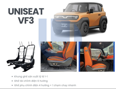 NÂNG CẤP GHẾ ĐIỆN CHO VF3 