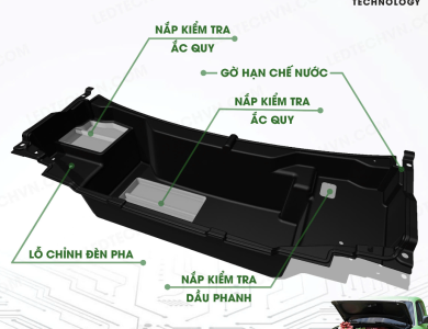 TRANG BỊ CỐP TRƯỚC CHO VINFAST VF3 