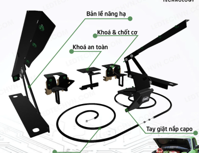 TRANG BỊ CỐP TRƯỚC CHO VINFAST VF3 