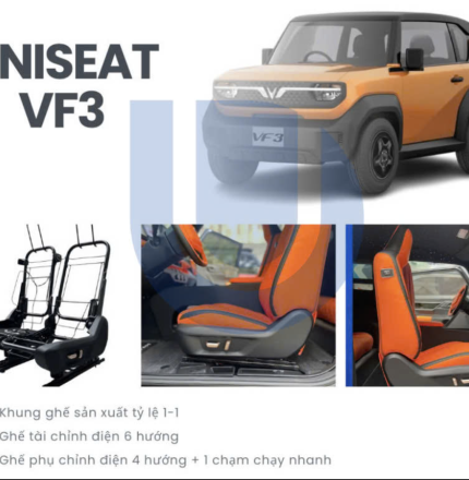 NÂNG CẤP GHẾ ĐIỆN CHO VF3 