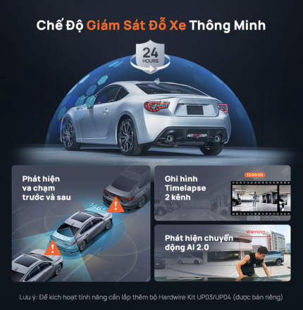 Camera hành trình 70mai 4K Omni X800