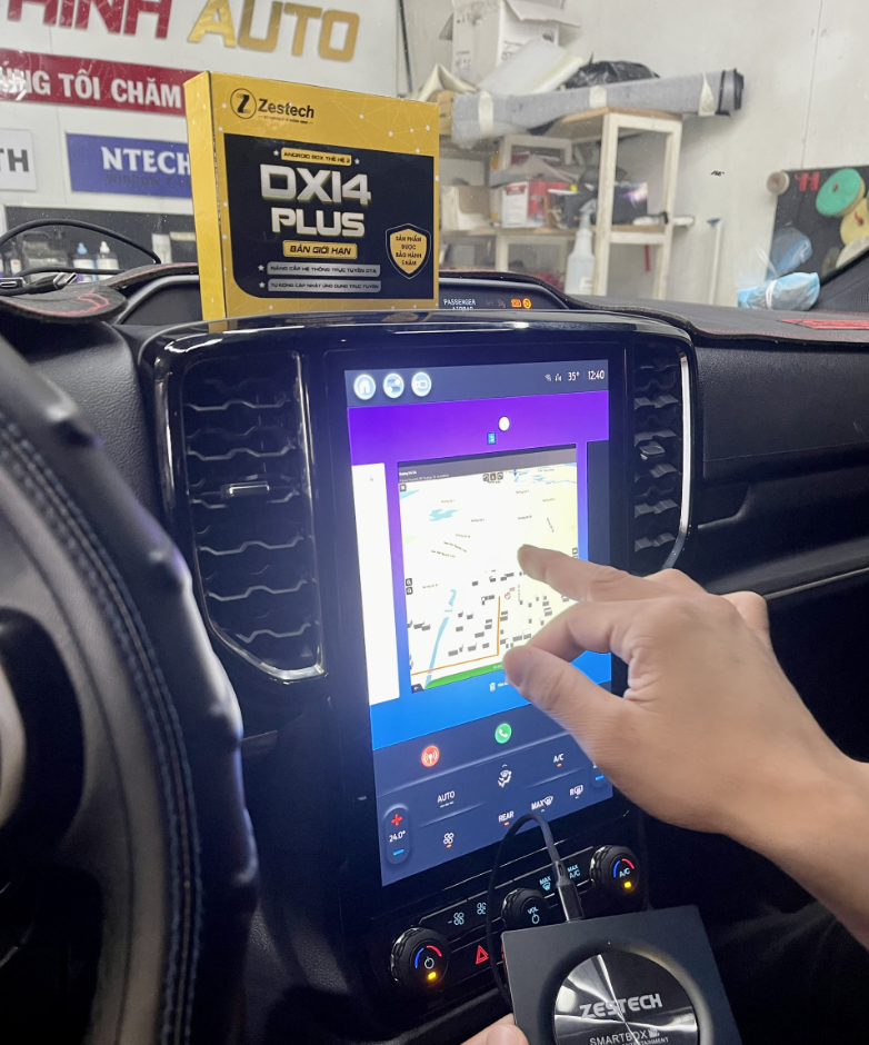 Lắp đạt màn hình ô tô tại Hoàng Thịnh Auto 