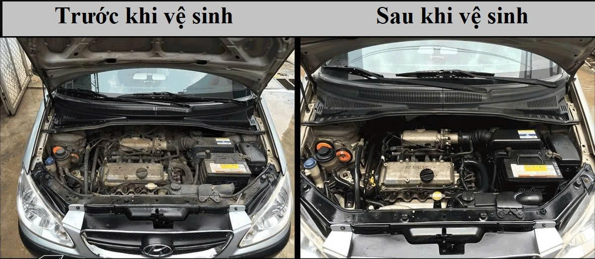 Vệ sinh khoang máy