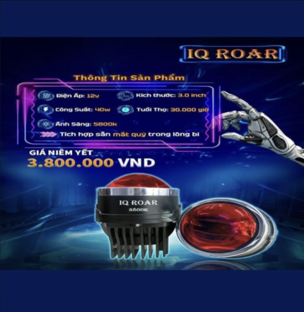 BI LED GẦM IQ ROAR