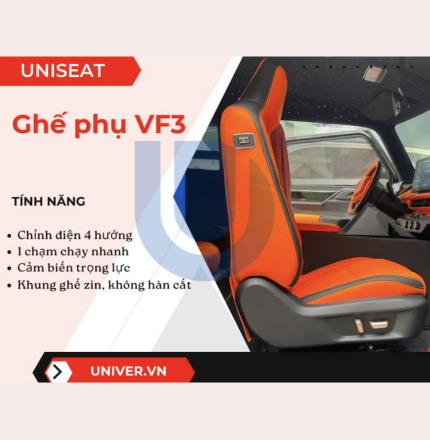 NÂNG CẤP GHẾ ĐIỆN CHO VF3 